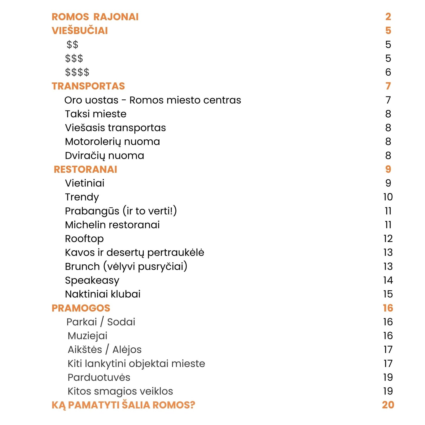 Roma | Miesto gidas